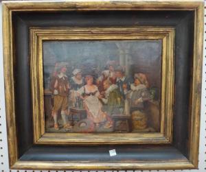 GUERIN Gabriel Christophe,Tavern scene,19th century,Bellmans Fine Art Auctioneers 2017-09-05