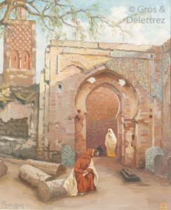 GUERRIER 1900-1900,Les tombeaux Saadiens, Marrakech,Gros-Delettrez FR 2019-11-27