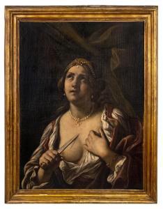 GUERRIERI Giovanni Francesco 1589-1655,Lucrezia romana,Gliubich Casa d'Aste IT 2023-07-07