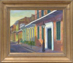 GUESS Fredrick 1953,"French Quarter Street Scene",New Orleans Auction US 2011-07-30