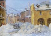 GUGLIELMINO LUIGI 1885-1962,Caraglio innevata,1945,Meeting Art IT 2016-06-22