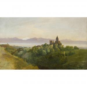 GUIGON Charles Louis 1807-1882,Vufflens-le-Château am Genfersee,Dobiaschofsky CH 2015-11-04
