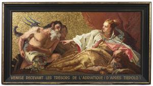 GUILBERT MARTIN Auguste 1826-1890,VENISE RECEVANT LES TRESORS DE L'ADRIATIQUE,Sotheby's 2017-04-26