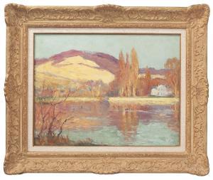 GUILBERT Narcisse 1878-1942,La Seine pres de Rouen,Christie's GB 2018-12-11