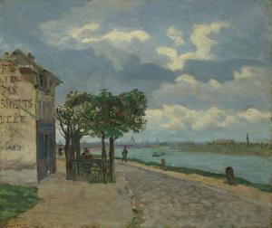 GUILLAUMIN Armand 1841-1927,Bords de la Seine,1873,Christie's GB 2019-03-29