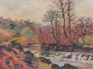 GUILLAUMIN Armand 1841-1927,La rivière à Crozant,Neret-Minet FR 2024-03-29