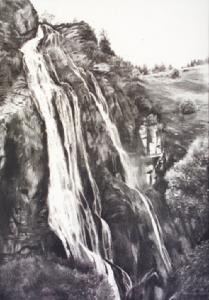 GUILLE Rosanne 1900-1900,The Powerscourt Waterfall, Enniskerry Co Wicklow (,2005,Adams IE 2006-06-11