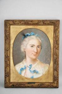 GUILLEBAUD Jean Francois 1718-1799,Portrait de MlleLe Fort,Piguet CH 2008-03-12