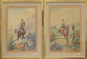 GUILLEBERT M 1900-1900,Chasse à courre,Rops BE 2019-10-06