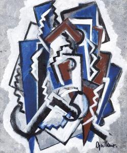 GUILLEMART René 1919-1950,Composition cubiste,Mercier & Cie FR 2011-06-25