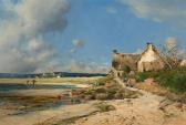 GUILLEMET Antoine Jean B 1843-1918,Der Strand von Morsalines,Lempertz DE 2023-11-18