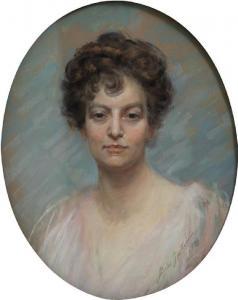 GUILLEMIN Jules 1866,Portrait of Mdm. Jocobson,1921,Hindman US 2018-12-11