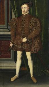 Guillim SCROTS,PORTRAIT OF KING EDWARD VI,Sotheby's GB 2014-01-30