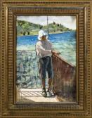 Guindani Giuseppe 1886-1946,Il piccolo pescatore,1932,Maison Bibelot IT 2014-09-25