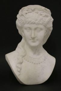 GUIRLANDI H,Bust of a lady wearing a necklace,Sworders GB 2016-09-13