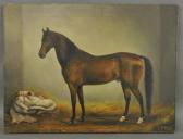 GUISE Marie 1800-1900,equine portrait,1834,Wiederseim US 2016-02-13