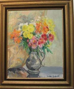 GUITTARD Isabelle 1900-1900,« Vase d'étain »,Auxerre Enchères FR 2007-06-24