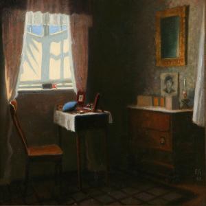 GULDBRANDSEN Frederik 1867-1935,FromLunde Vicarage, Denmark,1888,Bruun Rasmussen DK 2010-09-13