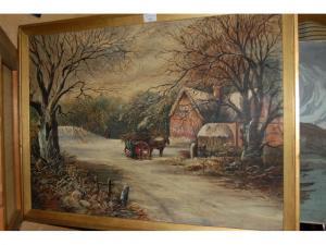 gummery j,Winter landscape with a figure,Lawrences of Bletchingley GB 2009-07-14