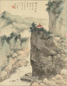gunian zhang 1905-1988,Landscape,1967,Bonhams GB 2023-09-22