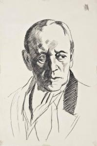 GUNN Herbert James 1893-1964,Portrait of James Ferrier Pryde,Christie's GB 2013-06-20