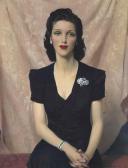 GUNN Herbert James 1893-1964,Portrait of Mrs Francine Clore née Halphen,Christie's GB 2015-12-03