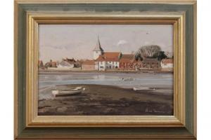 GUNN Paul 1934,Bosham Low Tide,1992,Tooveys Auction GB 2015-12-02