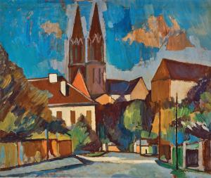 GUNSAM Karl Josef 1900-1972,Klosterneuburg,1958,Palais Dorotheum AT 2023-09-20