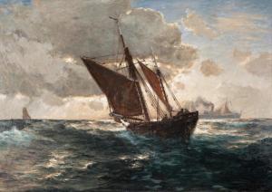 GUNTHER Erwin Carl Wilhelm 1864-1927,Sailing Vessels,Maynards CA 2023-06-07