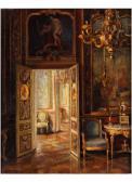 GURLITT F 1854-1893,RESIDENZ MÜNCHEN - TRIERZIMMER MIT BLAUEM SESSEL,Hampel DE 2014-09-25