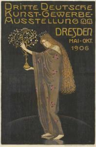 GUSSMANN Otto,Dritte Deutsche Kunst-Gewerbe-Ausstellung Dresden,1906,Galerie Bassenge 2019-04-16