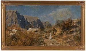 GUSTAV arndt franz 1842-1905,Motiv auf Capri,Dobritz DE 2023-06-17