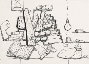 GUSTON Philip 1913-1980,Untitled,Christie's GB 2014-05-14