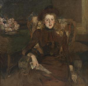 GUTHRIE James 1859-1930,Portrait of Miss Wilson,Bonhams GB 2023-10-11