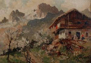 Gutmann Viktor 1887-1963,Alpine Views,David Lay GB 2014-04-03