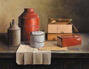 GUTTER Piet 1944,A still life with a cask,1988,Christie's GB 2001-01-30