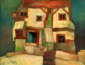 GUTTMAN Harry 1933-2015,The Artist's House,Artmark RO 2023-01-16