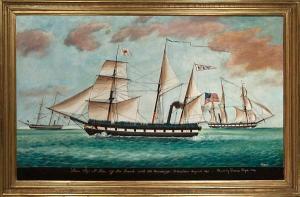 GUY EVANS James 1810-1860,The ship,Bonhams GB 2012-01-20