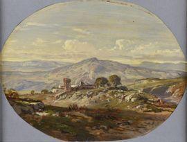 GUY Louis Jean Bapt,Le pâtre et ses moutons dans un paysage montagneux,1860,Conan-Auclair 2021-06-29