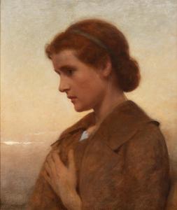 GUY Seymour Joseph 1824-1910,Young Woman,Hindman US 2023-05-19