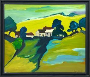 GUY WALLS Robert 1927-1999,Landscape,1966,Lots Road Auctions GB 2024-01-07
