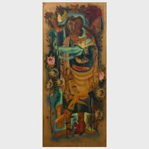 GUYLAINE Guy 1929,L'Oiseleur,1965,Stair Galleries US 2019-07-19