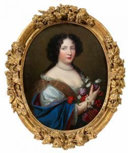 GUYNIER Jean 1630-1707,Bildnis einer Dame mit Blumen,Lempertz DE 2019-05-18