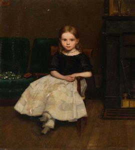GUYOT Louise 1841-1845,Portrait d'une jeune fille,Joron-Derem FR 2021-06-23