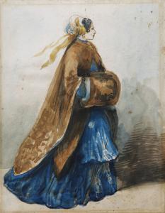 GUYS Constantin 1802-1892,AN ELEGANT LADY,Sotheby's GB 2018-03-22