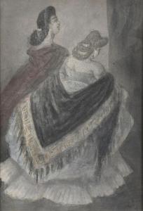GUYS Constantin 1802-1892,Femmes aux châles,Etienne de Baecque FR 2024-03-29
