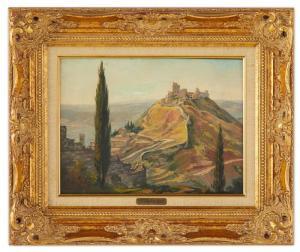 GUZZARDI Rudolph G 1903-1962,Assisi,1949,New Orleans Auction US 2023-05-20