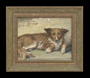 GUZZARDI Rudolph G 1903-1962,Un Amico Vero,1945,New Orleans Auction US 2014-01-24