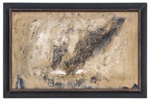 GYöRGY Jovián 1951,Fekete madár,1989,Nagyhazi galeria HU 2022-03-08