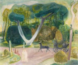 GYöRGY Szin 1906-1943,Walk in the Park (Joyride),1930,Kieselbach HU 2019-05-20